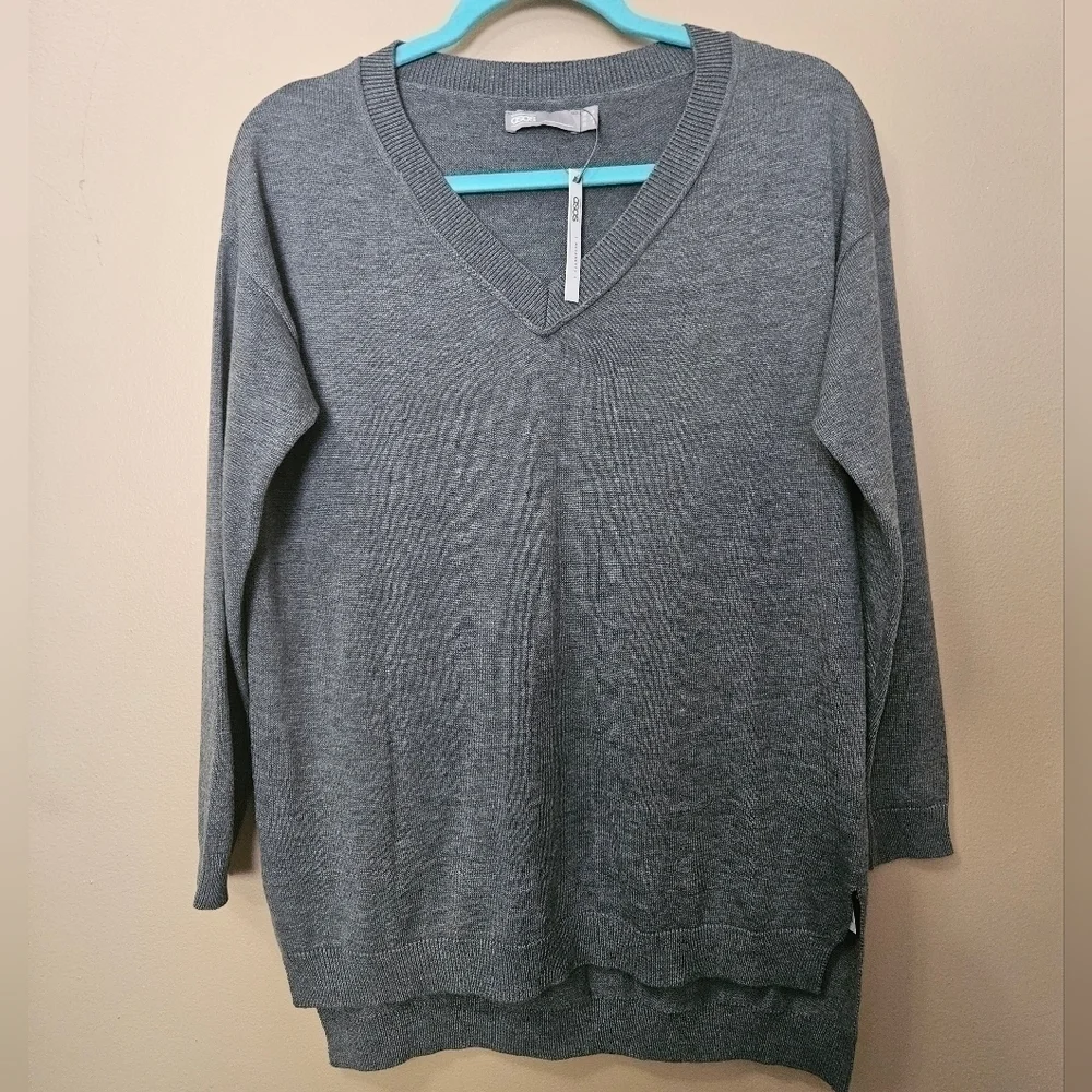 NWT ASOS Maternity V Neck Sweater Wool Blend Women's Size 4